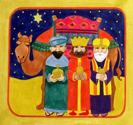 Three Kings and Camel